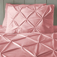 Bettwäsche-Set Bettbezug & Kissenbezüge Velvet Pintuck