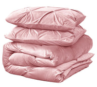 Bettwäsche-Set Bettbezug & Kissenbezüge Velvet Pintuck