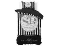 Bettwäsche Reddington Schwarz Bettbezug mit Kissenbezug