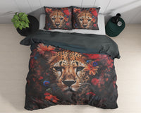 Bettwäsche Leopardo Multi Bettbezug mit Kissenbezug