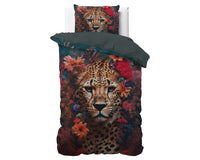Bettwäsche Leopardo Multi Bettbezug mit Kissenbezug