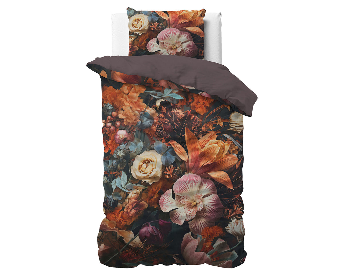 Bettwäsche Blume Artistic Multi Bettbezug mit Kissenbezug