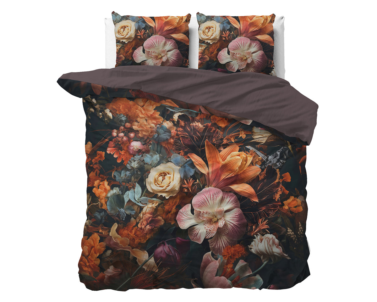 Bettwäsche Blume Artistic Multi Bettbezug mit Kissenbezug
