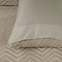 Bettwäsche Chevron Teddy Bettbezug mit Kissenbezug