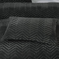 Bettwäsche Chevron Teddy Bettbezug mit Kissenbezug