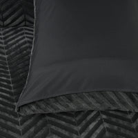 Bettwäsche Chevron Teddy Bettbezug mit Kissenbezug