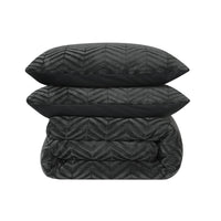 Bettwäsche Chevron Teddy Bettbezug mit Kissenbezug