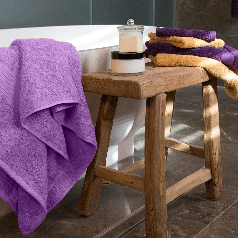 Towel set GIZA LINE towels made of 100% Egyptian cotton 4-piece towel set