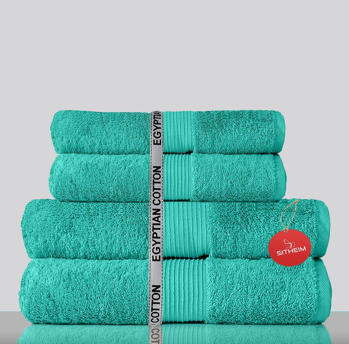 Towel set GIZA LINE towels made of 100% Egyptian cotton 4-piece towel set