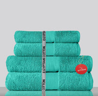 Towel set GIZA LINE towels made of 100% Egyptian cotton 4-piece towel set