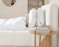 Adore Chic Designerbett Beige ohne Matratze