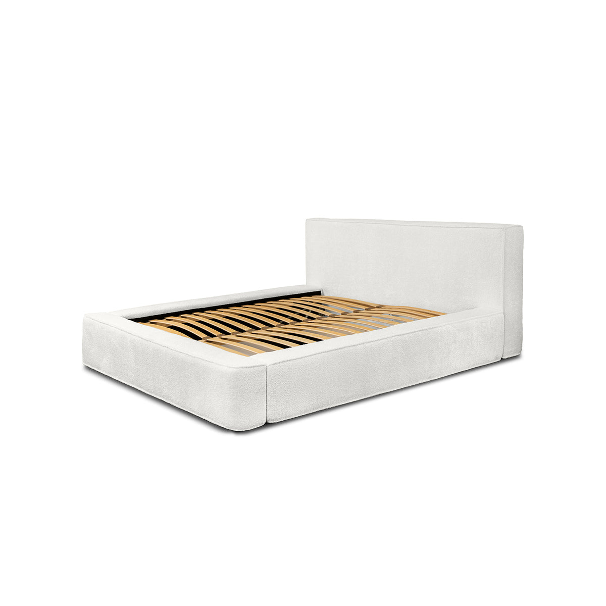 Designer Polsterbett Alma mit Stauraum