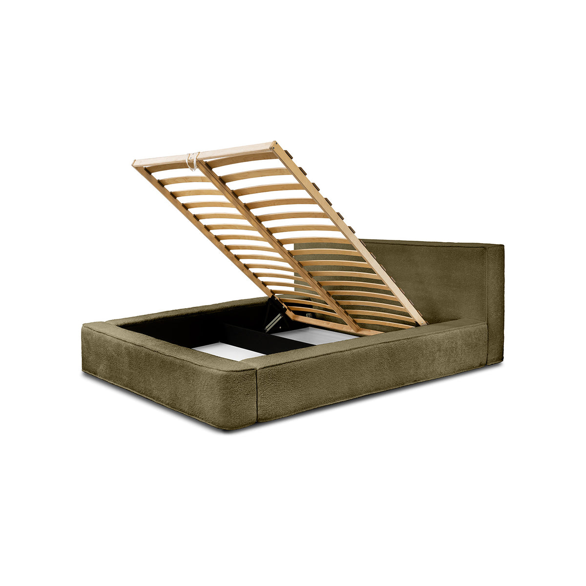 Designer Polsterbett Alma mit Stauraum