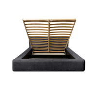 Designer Polsterbett Alma mit Stauraum