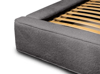 Designer Polsterbett Alma mit Stauraum