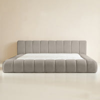 Sitheim-Europe upholstered bed Adore design bed incl. hybrid pocket mattresses 26 cm (1x bed frame, 2x slatted frames, 1x mattress)