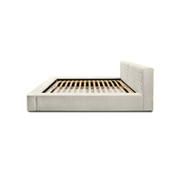 Designer Polsterbett Azzuro mit Stauraum