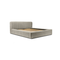 Designer Polsterbett Como mit Stauraum