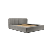 Designer Polsterbett Como mit Stauraum