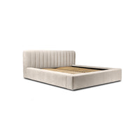 Designer Polsterbett Como mit Stauraum