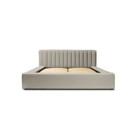 Designer Polsterbett Como mit Stauraum