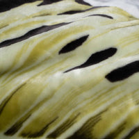 Geprägte Decke Schneetiger Schwarz