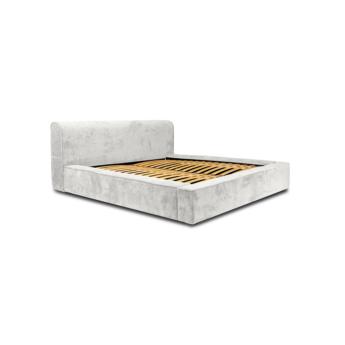 Designer Polsterbett Fatima mit Stauraum