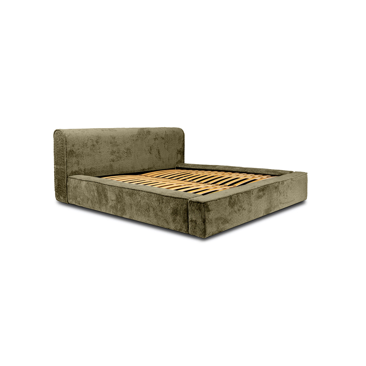 Designer Polsterbett Fatima mit Stauraum