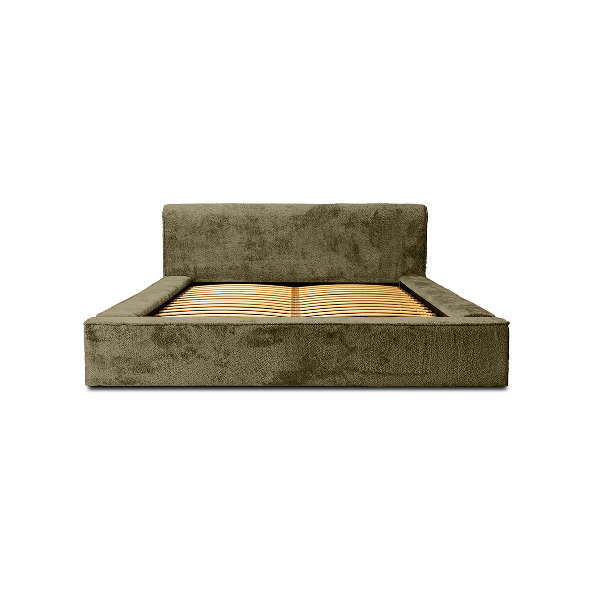 Designer Polsterbett Fatima mit Stauraum