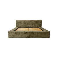 Designer Polsterbett Fatima mit Stauraum