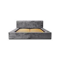 Designer Polsterbett Fatima mit Stauraum