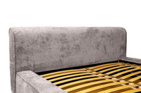 Designer Polsterbett Fatima mit Stauraum