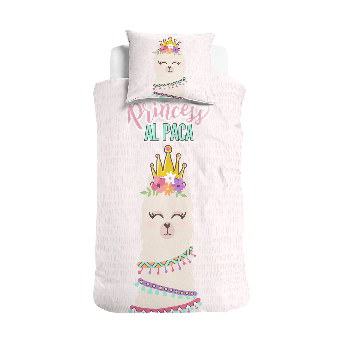 Kinderbettwäsche Little Monster Princess Alpaca