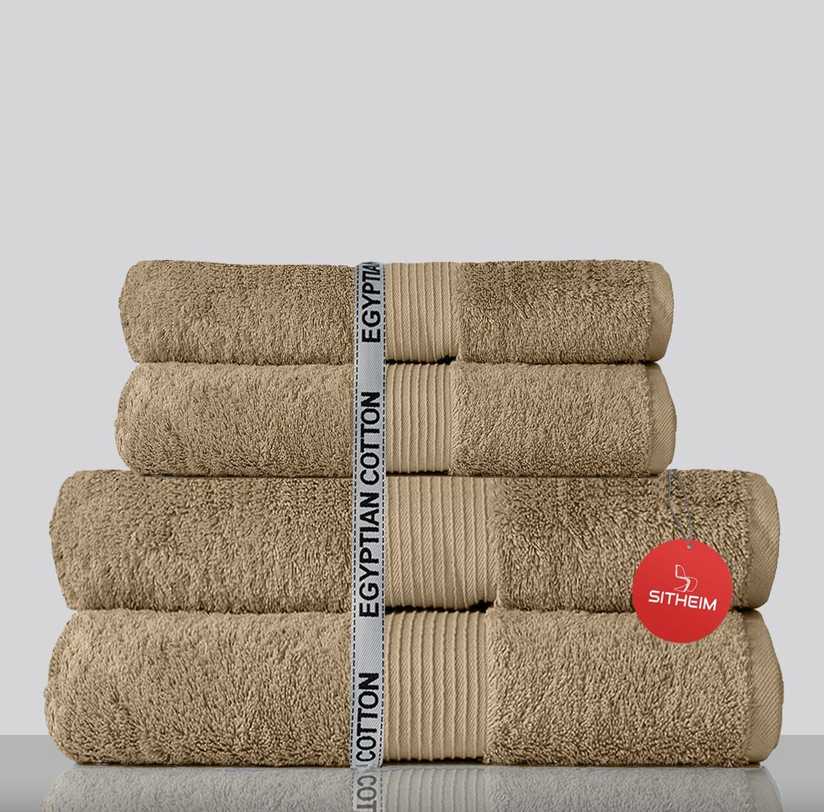 Towel set GIZA LINE towels made of 100% Egyptian cotton 4-piece towel set