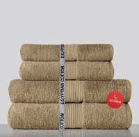 Towel set GIZA LINE towels made of 100% Egyptian cotton 4-piece towel set