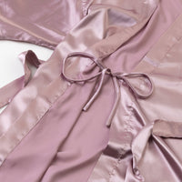Damenbademantel Kimono Satin