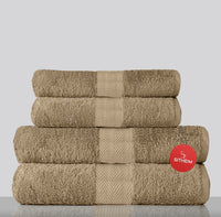 Handtuch Set KING TUT Handtücher aus 100% ägyptischer Baumwolle 4-teiliges
