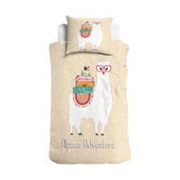 Little Monster Alpaca Adventure Bettwäsche-Set