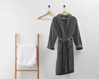Bathrobe made of soft terry cloth