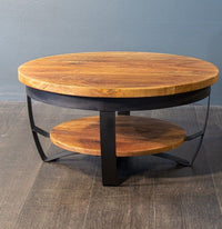 Sitheim-Europe coffee table Austin coffee table living room table side table Ø 70 - 90cm round
