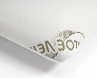 Neck support pillow ORTHOPEDIC ALOE VERA VISCOGEL PILLOW WHITE