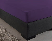 Fitted sheet DOUBLE JERSEY FITTED SHEET made of 100% cotton