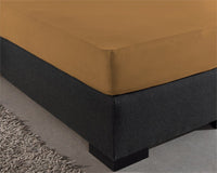 Fitted sheet DOUBLE JERSEY FITTED SHEET made of 100% cotton