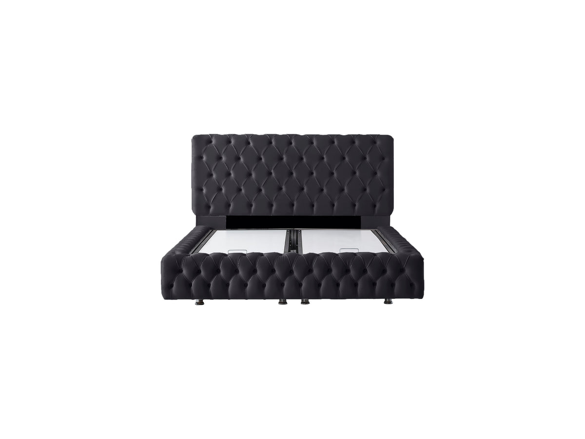 Design CHESTER Bett, Boxspringbett inkl Matratze