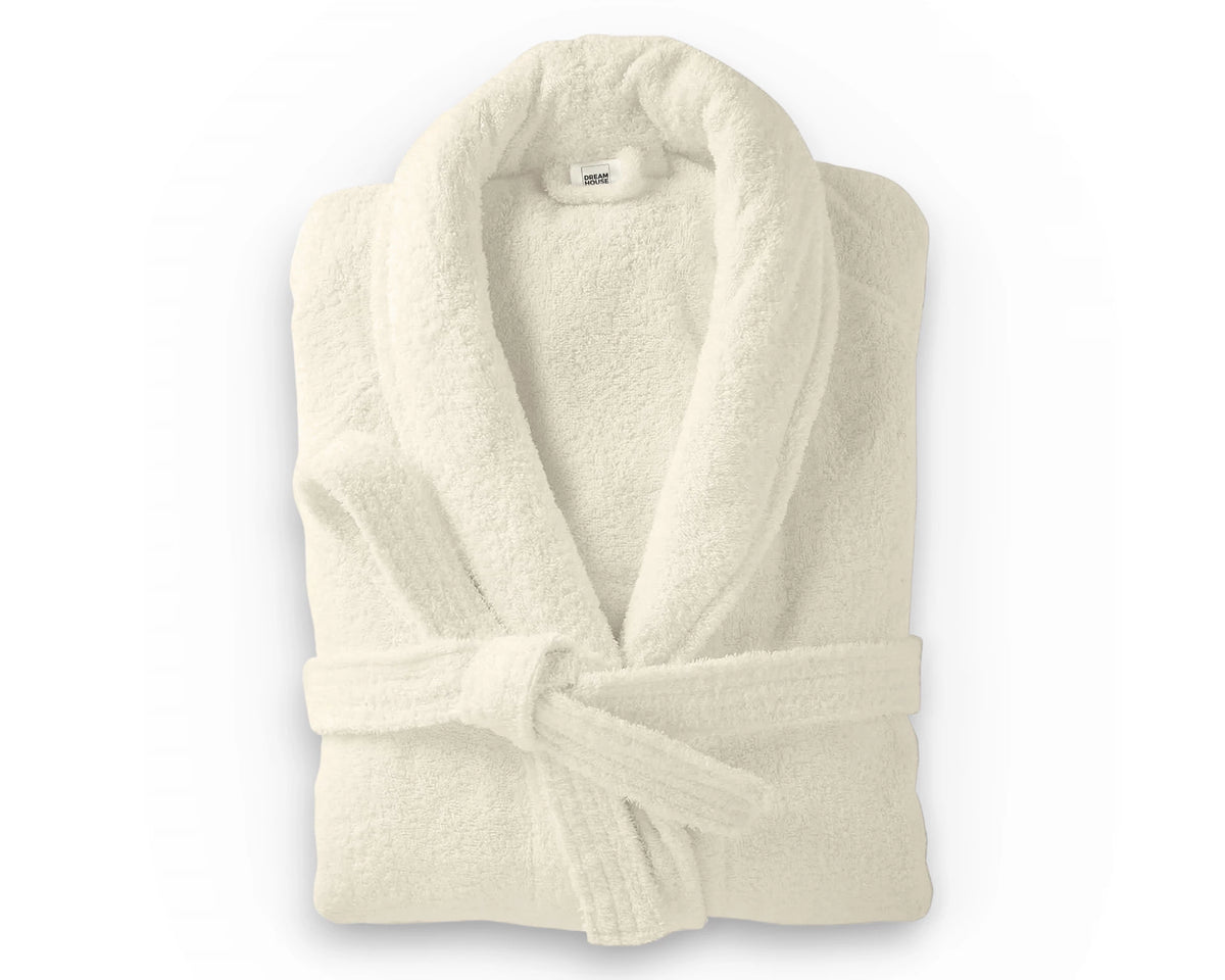 Bathrobe made of soft terry cloth