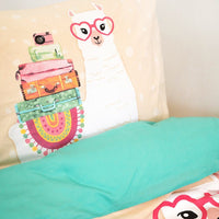 Little Monster Alpaca Adventure Bettwäsche-Set