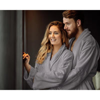 Bathrobe made of soft terry cloth