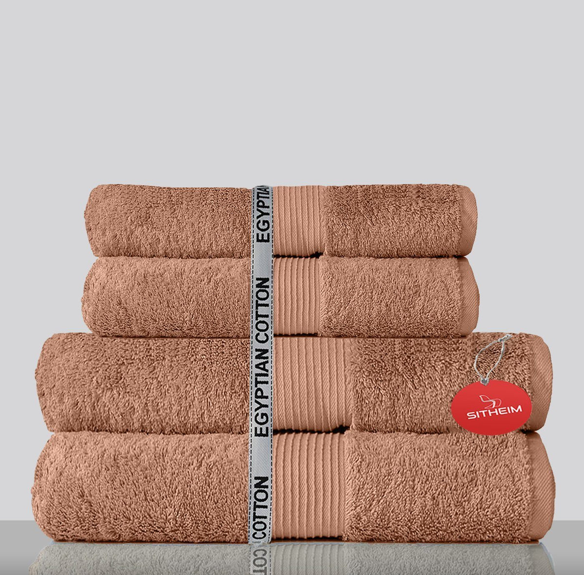 Towel set GIZA LINE towels made of 100% Egyptian cotton 4-piece towel set