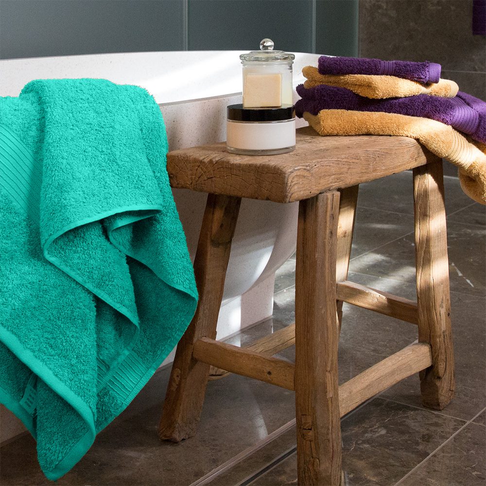 Towel set GIZA LINE towels made of 100% Egyptian cotton 4-piece towel set