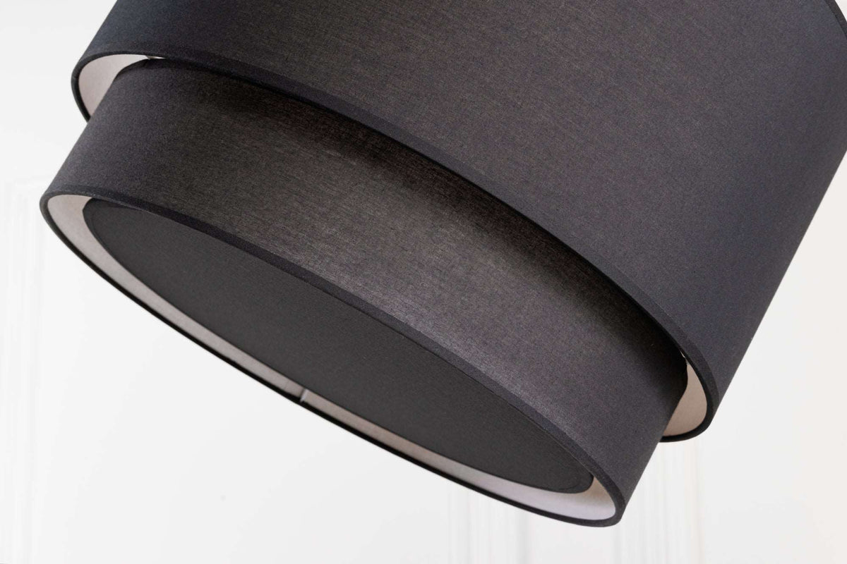 Ausziehbare Stehlampe LOUNGE DEAL 210cm Metall Marmor-Fuß Bogenleuchte